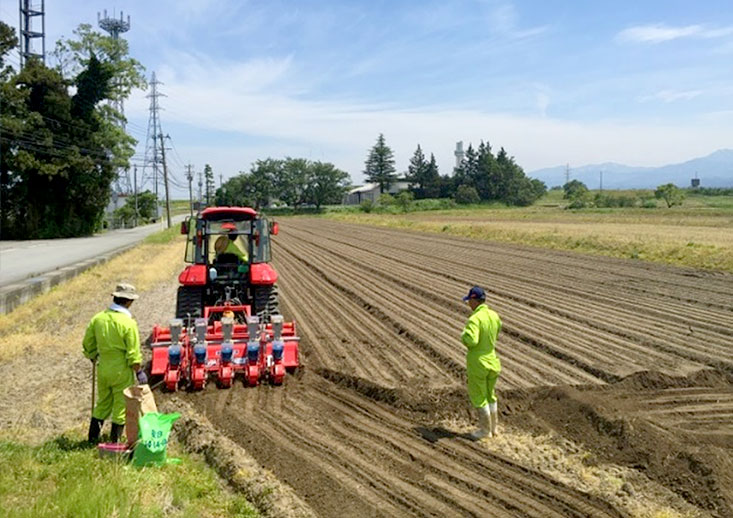 土へのこだわり